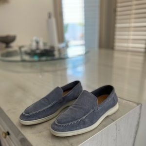 Aurélien Yacht Loafer Suede Men Light Blue in Men’s US 9/ EUR 42